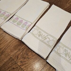 Easter Bunny and Egg Hand Kitchen Towels